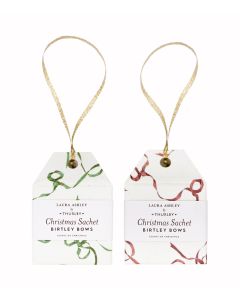 Laura Ashley by Thurlby Birtley Bows Christmas Scented Sachet Display Box of 40