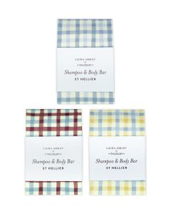 Laura Ashley by Thurlby St Hellier Shampoo & Body Bar Display Box of 18