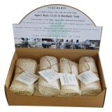 Agave Wash Cloth with Handmade Soap  x 8 Display